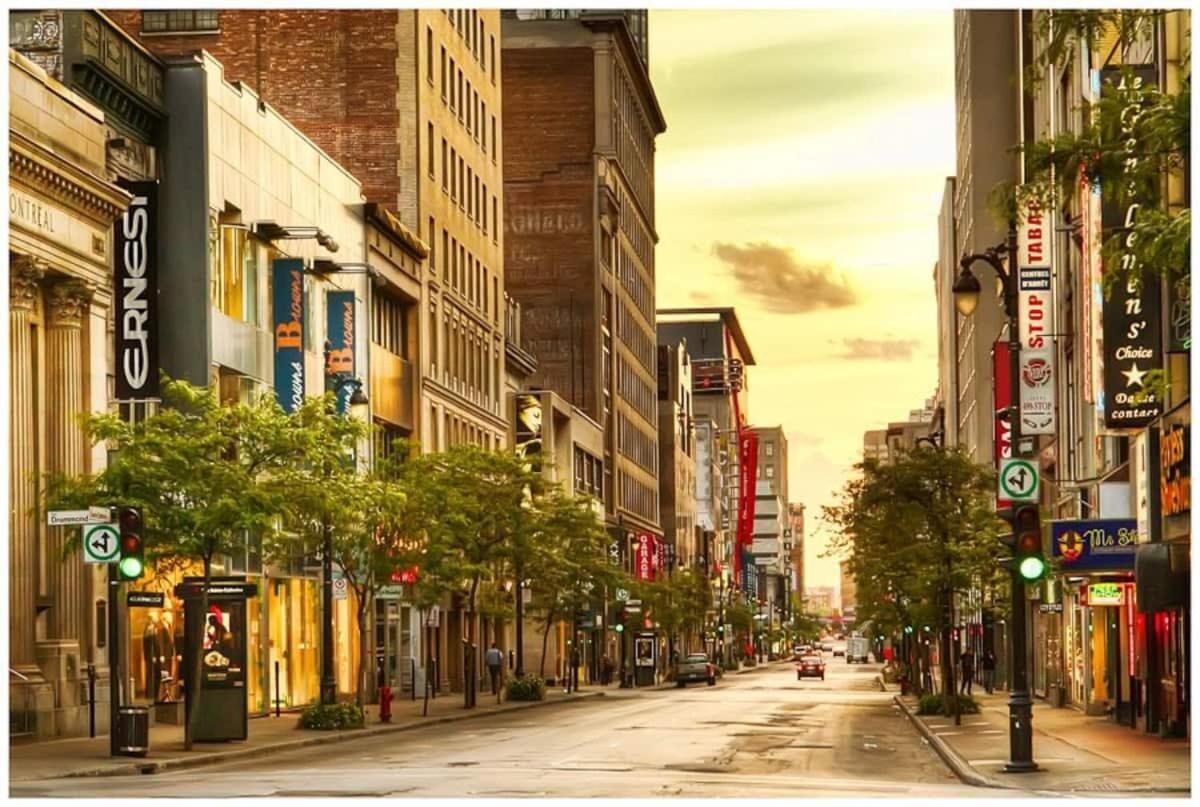 M11 Gorgeous Bright Corner 2Br In Heart Of Mtl Apartment Montreal Luaran gambar
